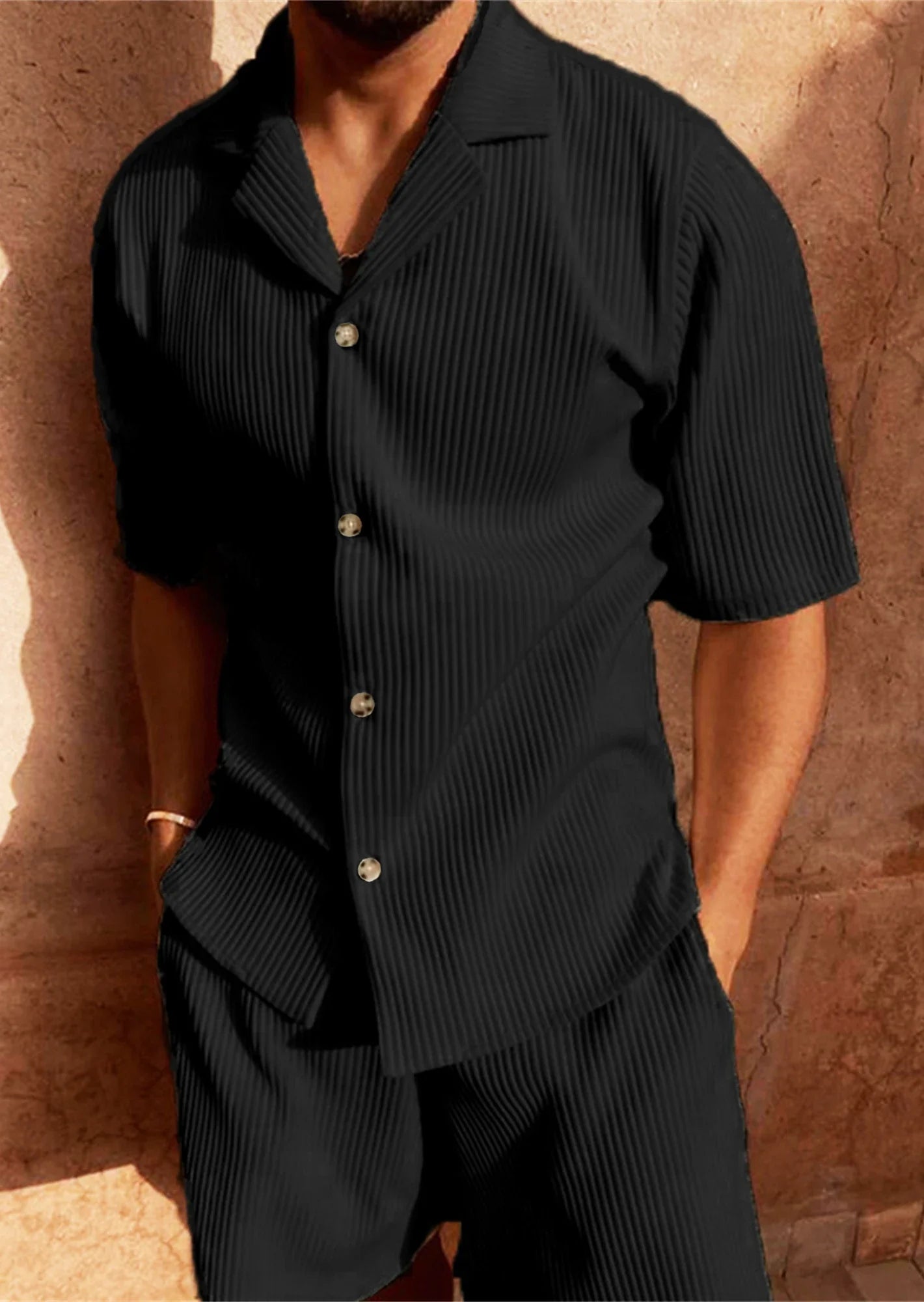 Corduroy Casual Beach Set