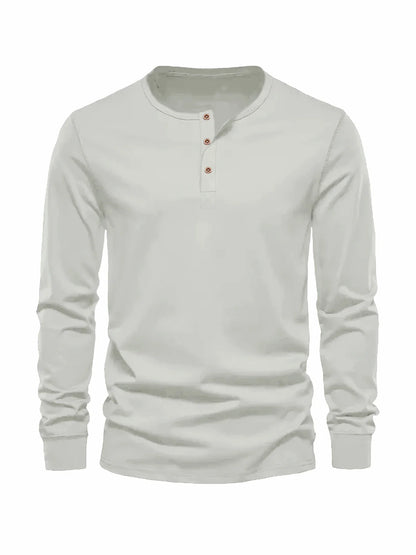 Slim Fit Henley Gym Tee