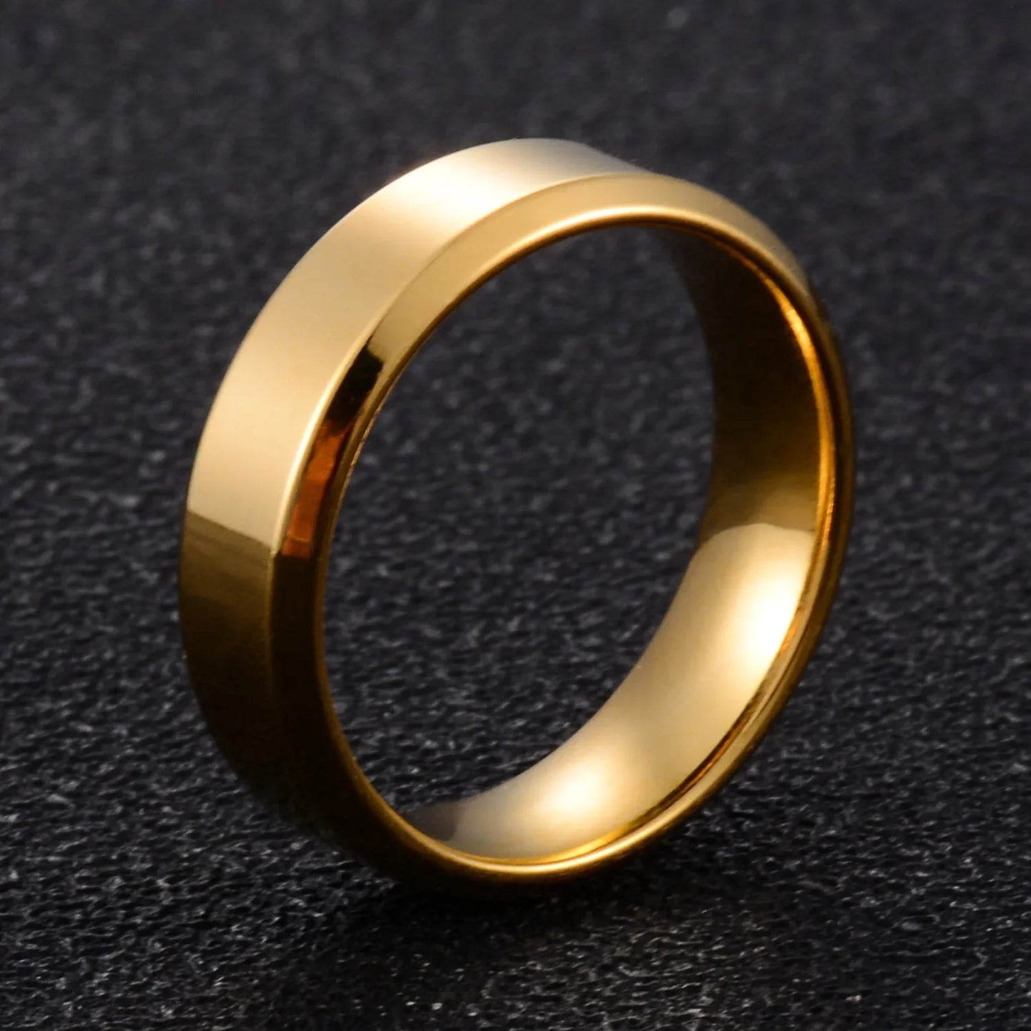 6MM Stainless Steel Couple Rings