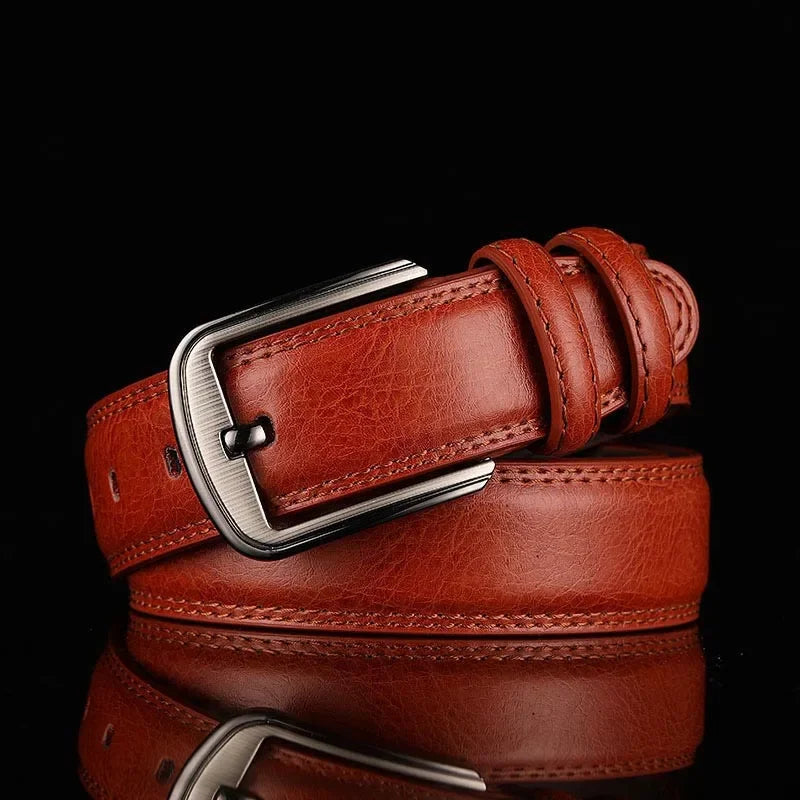 Deepeel Men's Premium Leather Belt