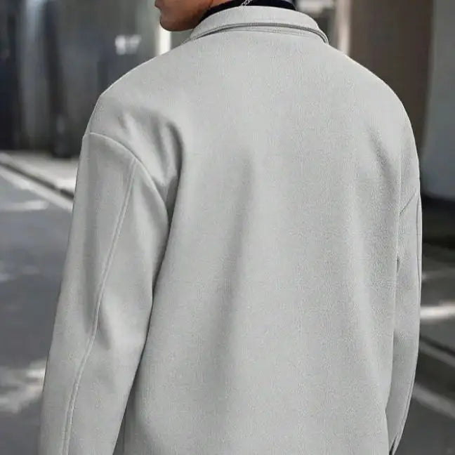 Men's Elegant Wool Blend Jacket