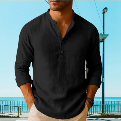 Men's Tropical Breeze Henley Shirt