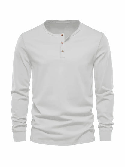 Slim Fit Henley Gym Tee